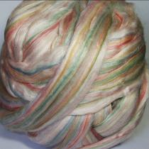 70% Merino Wool, 30% Silk, Ashland Bay Trading Company, Sandstone Top, Roving, spinning, felting, fiber